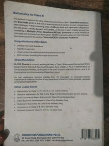 Rd Sharma Book (Math) Class 11