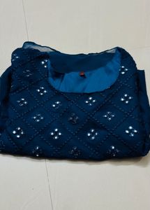 Elegant Blue Kurta