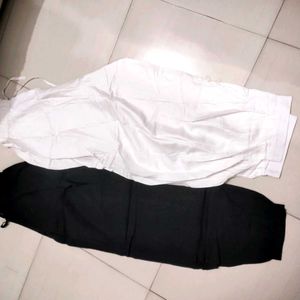 combo black and white afgani