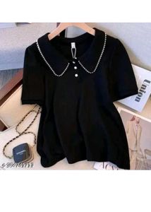 Top With Pearl Design