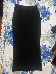 Black Midi Skirt- Small