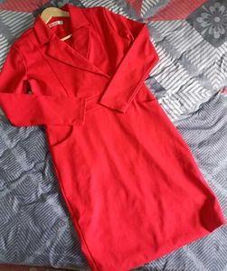 Modest Blazer Dress For Corporate Boss Girls