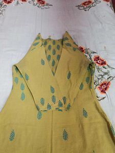 Leaf Print Kurta