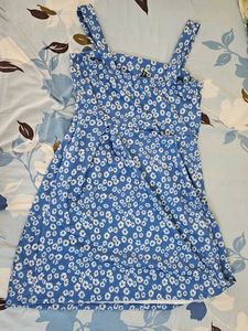 Blue Floral Sundress