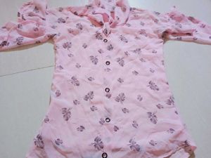 It A Fabrous Pink Colour Dress