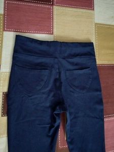 Navy Blue Jeggings - Size Medium