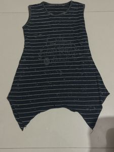 Striped Sleeveless Top