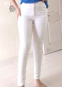 White Slim Jeans