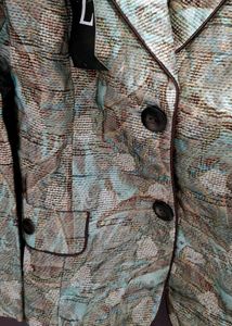 Unique Patterned Blazer