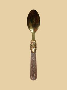 Red Glitter Spoon