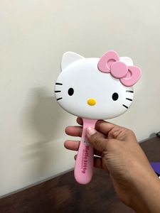 My Melody Mirror With Comb Set - Pink