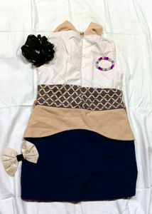 🎀 Girls' Unique Dress 🎀