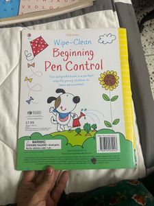 Usborne Wipe-Clean Beginning Pen Control