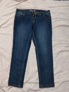 Dark Wash Denim Jeans