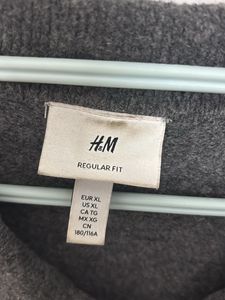 grey h&amp;m sweater