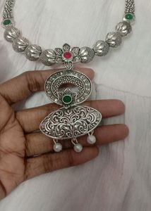Silver Neck Piece