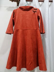 Frock In Sweat Fabric