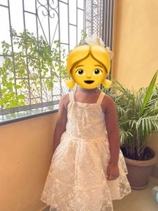 Off White Princess Dress