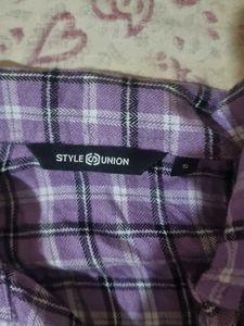 Trendy Plaid Crop Top