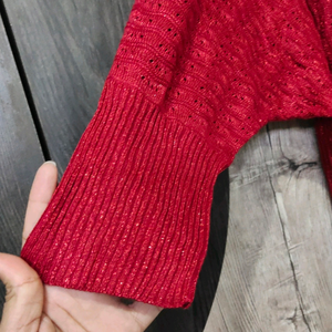 shimmer knitted top