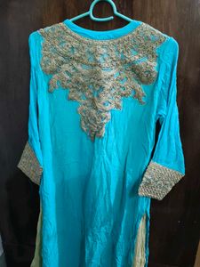 Elegant Embroidered Kurta