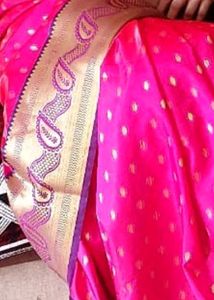 Paithani Saari With Stich Blouse