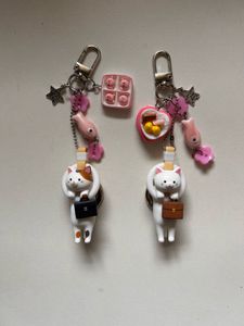 Office Cat Keychain 🧳