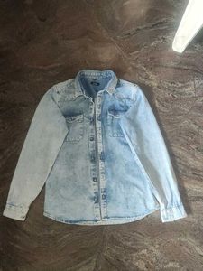 Branded Denim Shirt