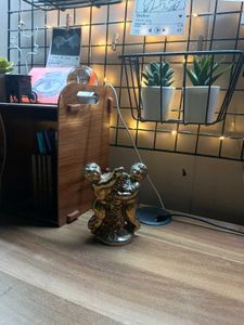 Mid Century Modern Cast Metal Nude Children Statue