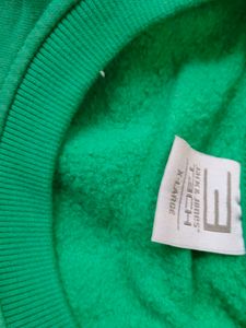 Puma Green Graphic Sweatshirt