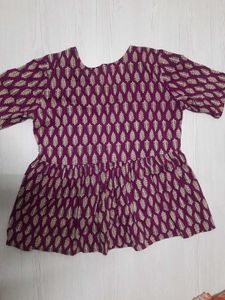 Cute Peplum Top