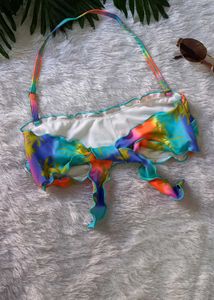 Vibrant Shade Tropical Bikini Set 👙