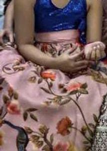 Unique Sequin &amp; Floral Party Dress