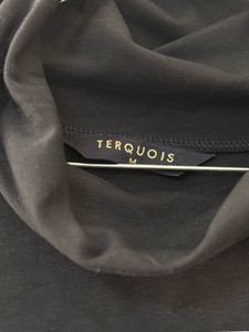 Black Graphic Print full sleeves top