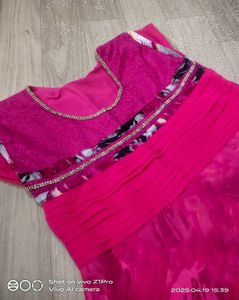 Pink Colour Frock