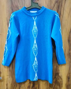 Blue Sweater For Girls