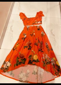 Floral Two-Piece Dress