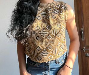 Pinterest Inspired Woollen Crop Top