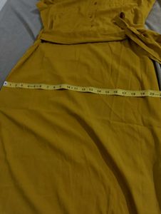 Mustard Yellow Dress