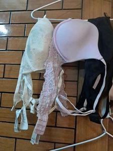 Combo Of Five Imported Fabric Bra N Panty