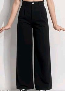 Wide Leg Black Pants