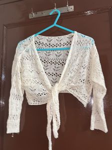 Crochet Knit Shrug