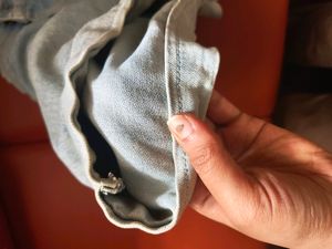Light Blue Denim Short