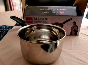 Cello Steelox Stainless Steel Milk Pan (Small)