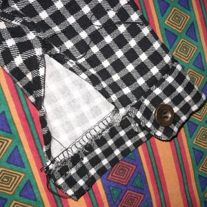 Black &amp; White SANFCO Checks Jacket