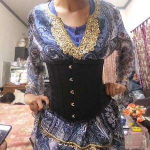 Y2k Pinteresty Printed Sheer Kurti/top