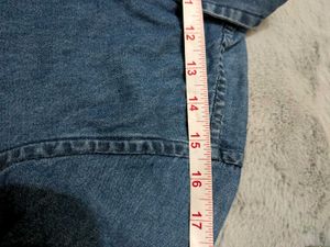 Y2K Erika Embroidered Denim Top