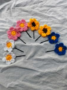 Cute Flower Hair Pins