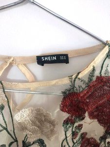 Shein Floral Top