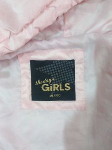 Light Pink Cutsleeve Jacket